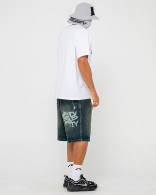 Mens Carbon Bucket Hat in Ultimate Grey