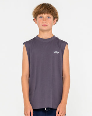 Boy wearing Registered Muscle Boys in Coal