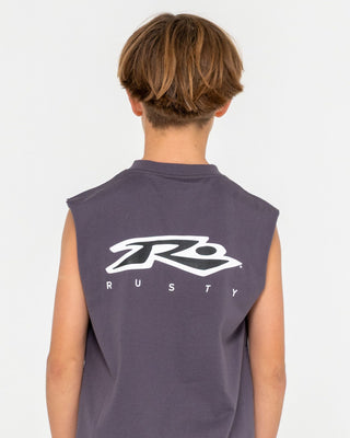 Boy wearing Registered Muscle Boys in Coal