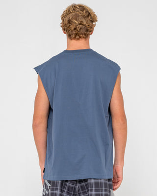 Man wearing Flip Daddy Muscle in China Blue