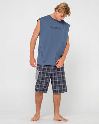 Man wearing Flip Daddy Muscle in China Blue