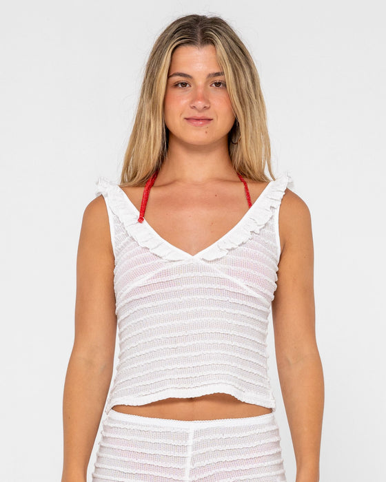 woman-wearing-i-kissed-a-pearl-lace-tank-in-white