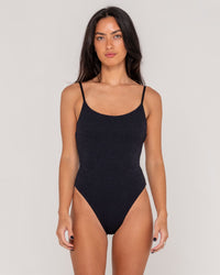 Sandalwood Low Back One Piece Swimsuit