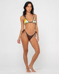 La Cabana Graphic Triangle Bikini Top