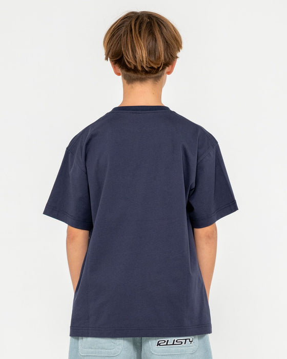 boy-wearing-capsule-short-sleeve-tee-boys-in-navy-blue