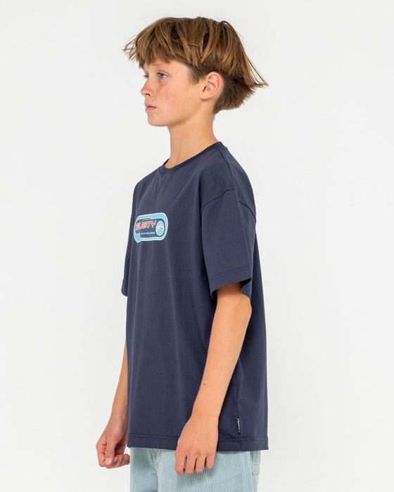 boy-wearing-capsule-short-sleeve-tee-boys-in-navy-blue