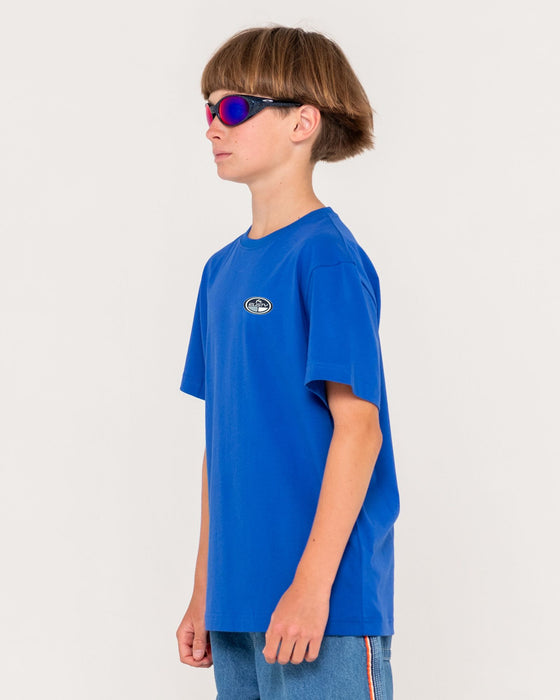 boy-wearing-faden-short-sleeve-tee-in-royal-blue