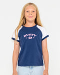 Riley Raglan Baby Tee Girls