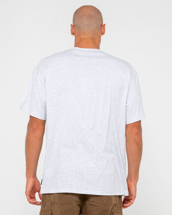 man-wearing-vital-rusty-short-sleeve-tee-in-ecru-marle