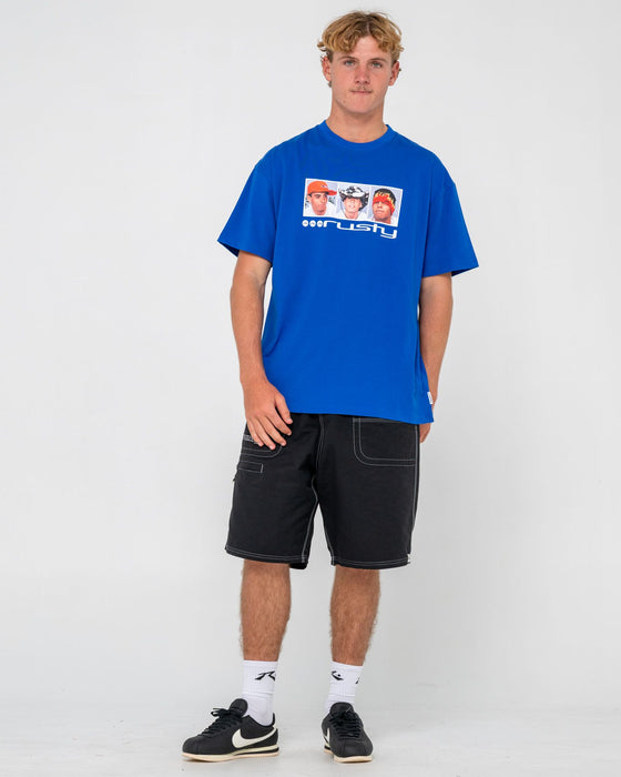 man-wearing-snapshot-short-sleeve-tee-in-royal-blue