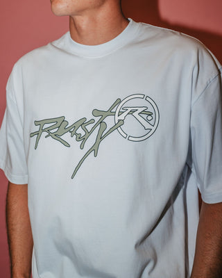 Man wearing Hoodus Short Sleeve Tee in White