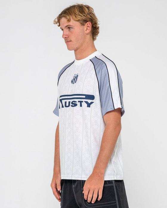 man-wearing-frenetic-short-sleeve-tee-in-white