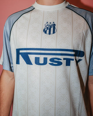 Man wearing Frenetic Short Sleeve Tee in White