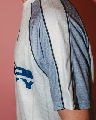 Man wearing Frenetic Short Sleeve Tee in White