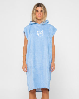 Womens Essentials Change Towel in Retro Blue