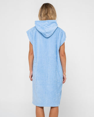 Womens Essentials Change Towel in Retro Blue