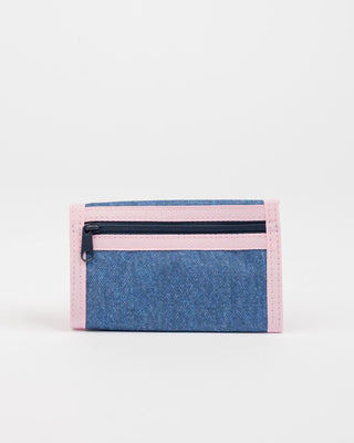 Girls Academy Tri Fold Wallet Girls in Middy Blue
