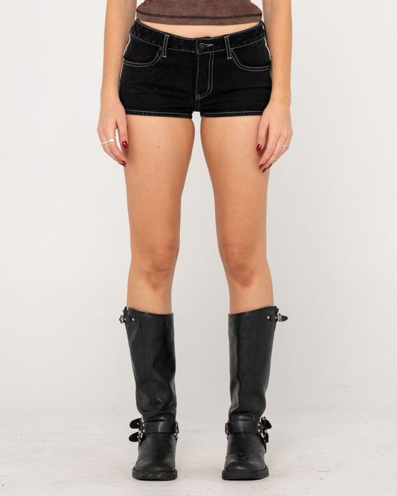 woman-wearing-flip-mommy-low-rise-micro-mini-short-in-black-out-grey