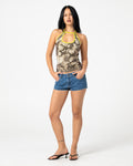 Lemmy Denim Micro Mini Shorts