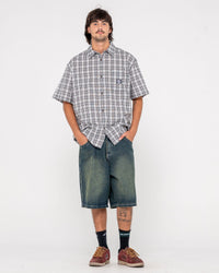 Worldwide Oversized Check Shirt