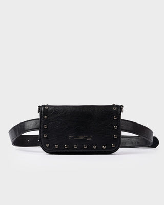 Womens Wild Saint Belt Bag in Black