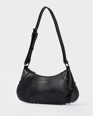 Womens Wild Saint Shoulder Bag in Black