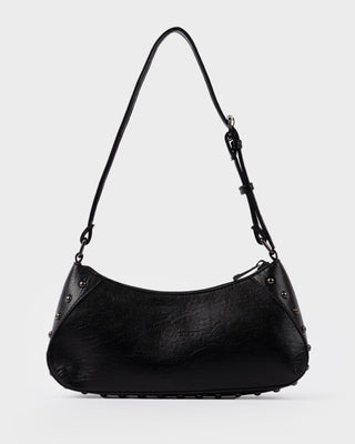 Womens Wild Saint Shoulder Bag in Black