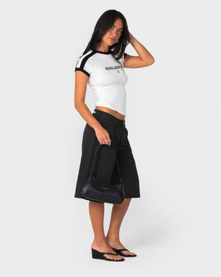 Womens Wild Saint Shoulder Bag in Black