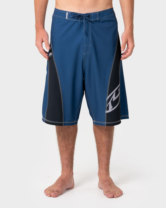 man-wearing-tribalay-fixed-waist-boardshort-in-atlantic-blue