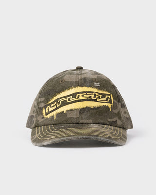 Womens Punked Camo Skate Cap in Camo