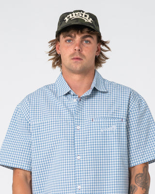 Mens Field Gothic Dirtbag 6 Panel Cap in Camo
