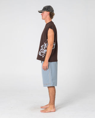 Mens Broken Signal Cord Skate Cap in Carbon