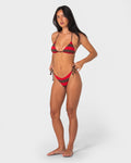 Rack City Stripe Brazilian Bikini Bottom