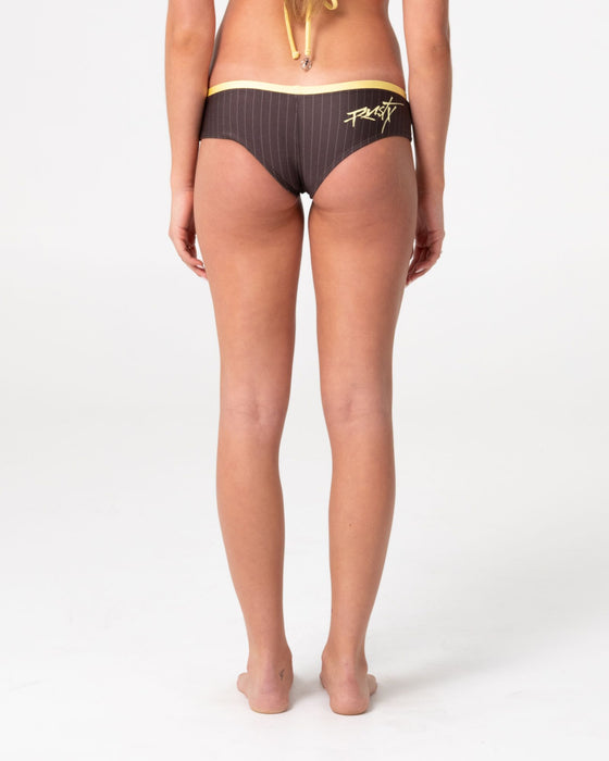woman-wearing-cyberpunk-cheeky-bikini-short-in-pinecone-yellow