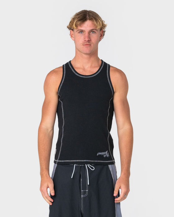 man-wearing-slack-jack-ribbed-heavy-tank-in-black