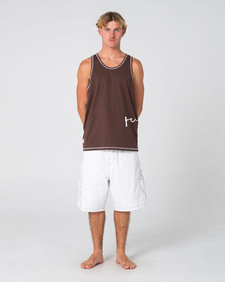 Man wearing Crisis Tank in Java