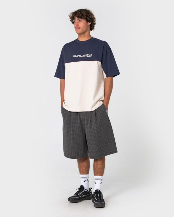 man-wearing-infinity-short-sleeve-tee-in-cream