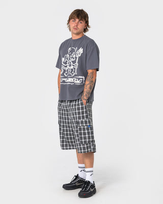 man-wearing-dababy-short-sleeve-tee-in-steel