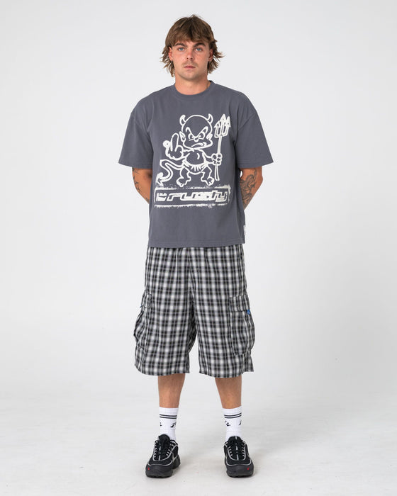 man-wearing-dababy-short-sleeve-tee-in-steel