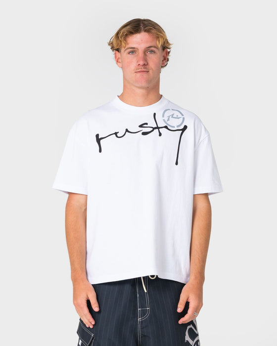 man-wearing-kurban-sprawl-short-sleeve-tee-in-white