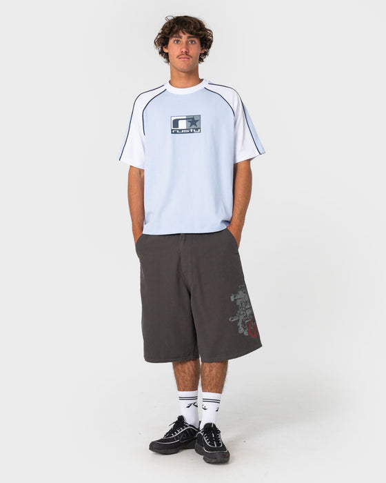 man-wearing-tekka-short-sleeve-tee-in-sky-blue