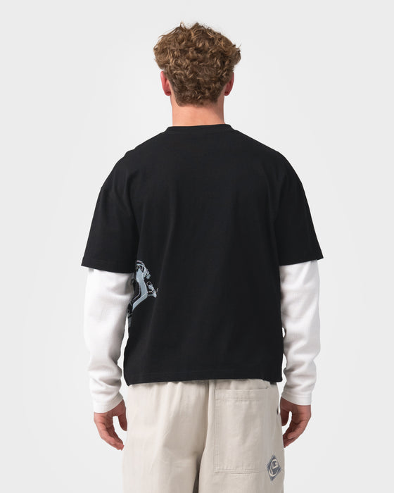 man-wearing-trackside-mock-long-sleeve-tee-in-black