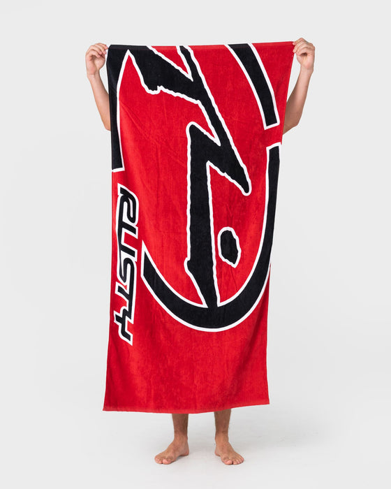 mens-red-handed-towel-in-red