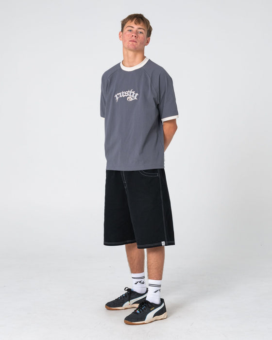 man-wearing-flip-daddy-elastic-baggy-short-in-black