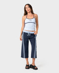 Maneater Fitted Halter Top