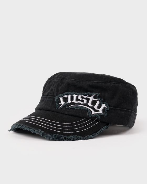 woman-wearing-the-avril-military-cap-in-washed-black