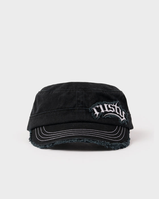 woman-wearing-the-avril-military-cap-in-washed-black