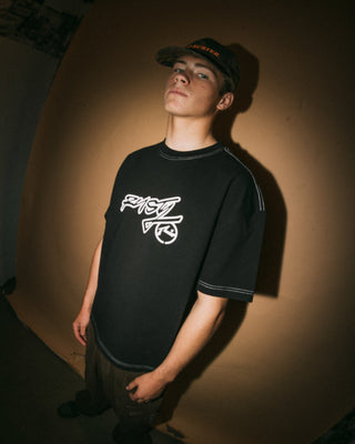 Mens Pro Surfer Camo Snapback Cap in Camo