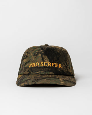 Mens Pro Surfer Camo Snapback Cap in Camo