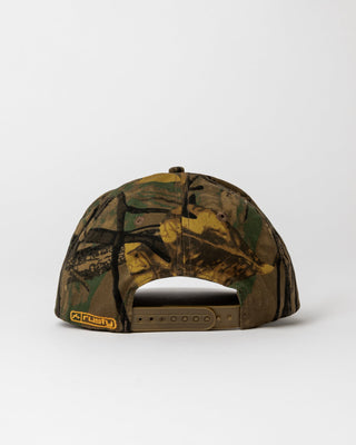 Mens Pro Surfer Camo Snapback Cap in Camo